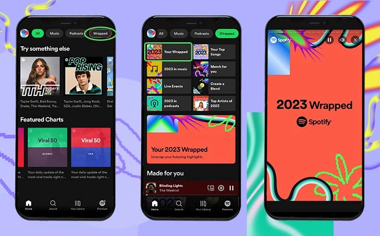 steps to find spotify wrapped 2023