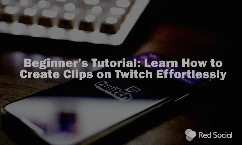 Find out how to create twitch clips