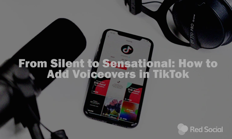 How to add voiceovers in tiktok featured image