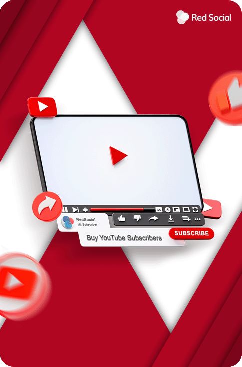 3d image of a youtube screen