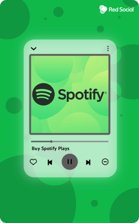 Spotify interface promoting buy Spotify plays