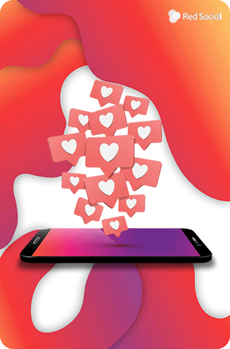 a phone with instagram likes coming out