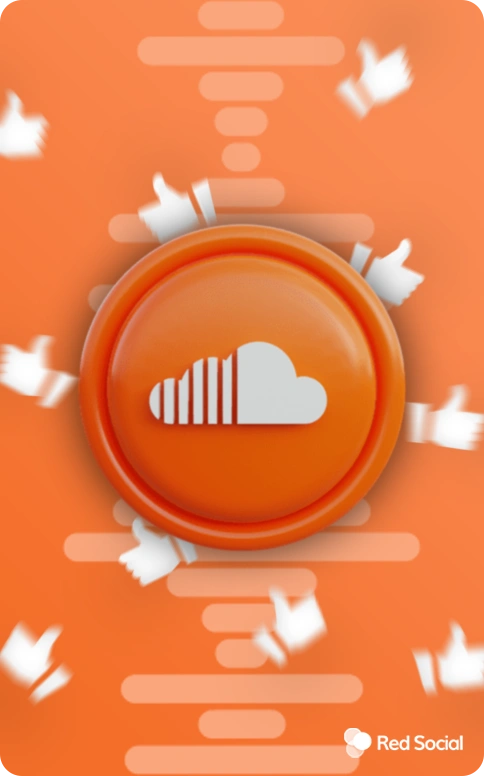 soundcloud icon with thumbs up symbols