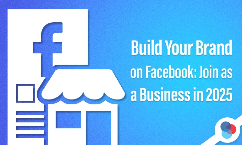 A promotional banner encouraging businesses to join Facebook Business in 2025.