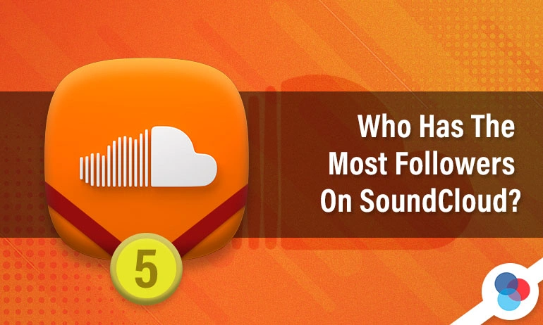 SoundCloud logo with medal graphic and text about followers.