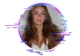 Gabriela picture with TikTok border.