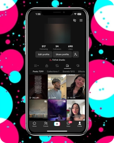 TikTok Collections feature for organizing saved videos by categories like moods or niches.